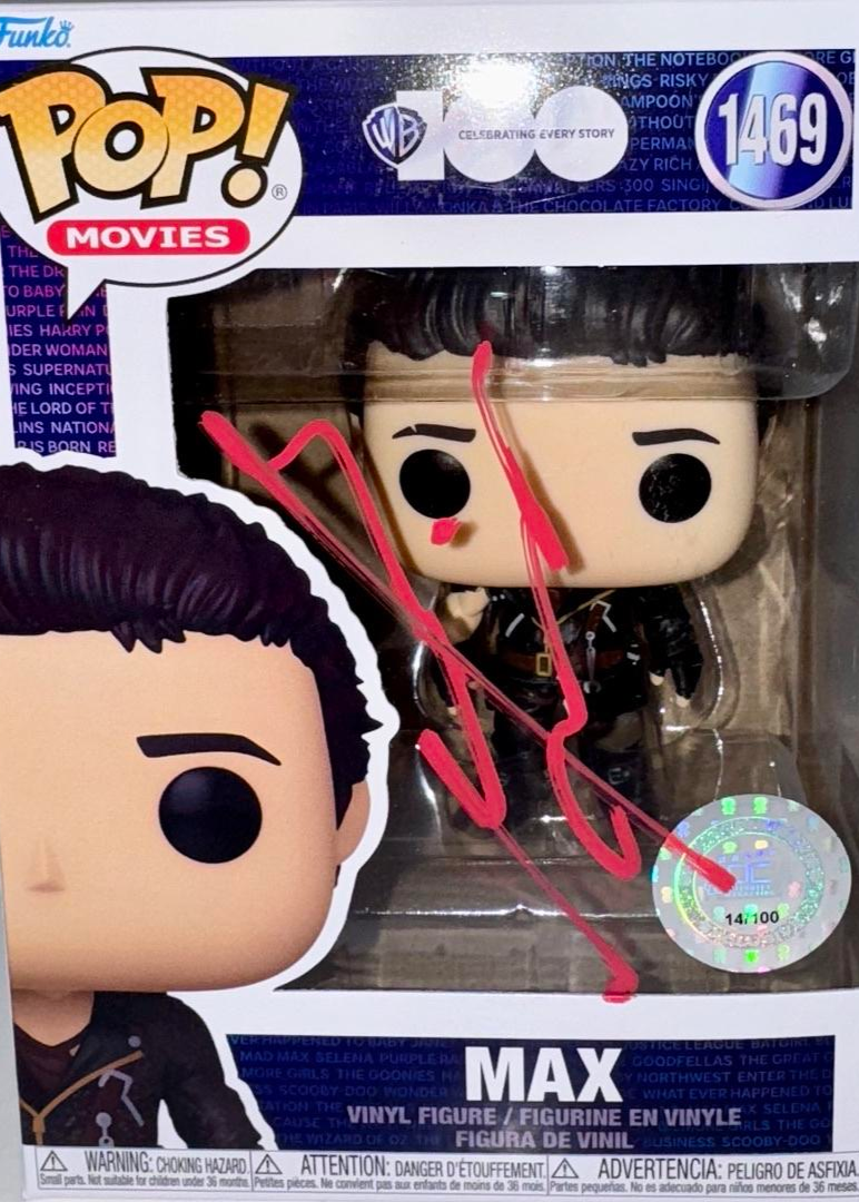 Mel Gibson Signed Funko Pop #1469 "Mad Max" (Red Ink) - Celebrity Authentics #2